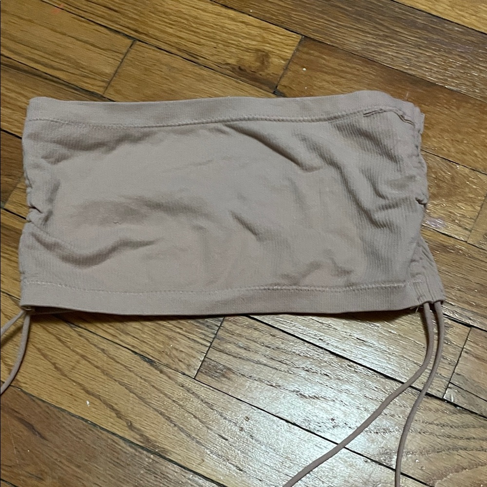 Roxy Tan Bandeau Bra